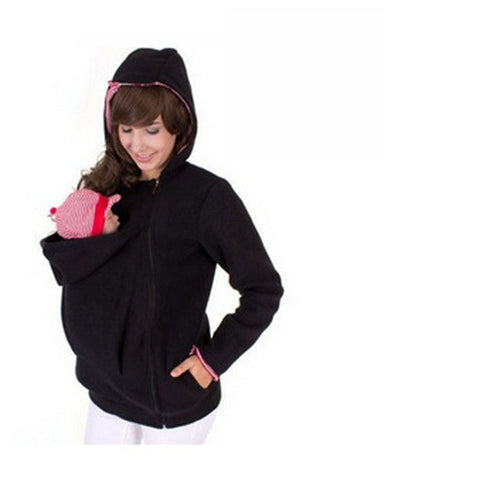 Baby Carrier Jacket Kangaroo Hoodie Winter Maternity Hoody Outerwear Coat For Pregnant Women Carry Baby Pregnancy Clothes