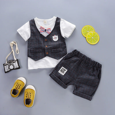 Boys' Clothing sets Summer Children Clothing Cartoon New Kids Cotton Cute Sets Baby Boy Outfit Costumes Baby Clothing Set