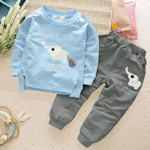 Children Clothing For Boys Sport Suit 2019 Autumn Winter Toddler Boys Clothes Outfit Kids Christmas Costume For Boy Clothing Set