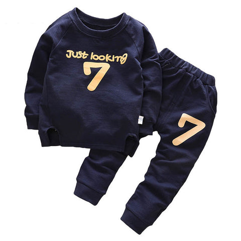 Children Clothing For Boys Sport Suit 2019 Autumn Winter Toddler Boys Clothes Outfit Kids Christmas Costume For Boy Clothing Set