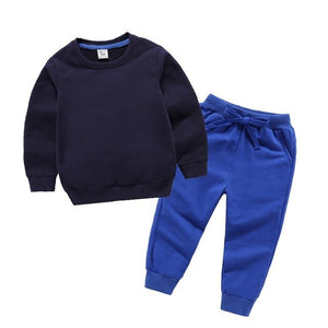 Boys' Sweaters Set baby girl clothes Long Sleeve sweater Sweatpants toddler boy clothes Brand Boys Clothing Children suits