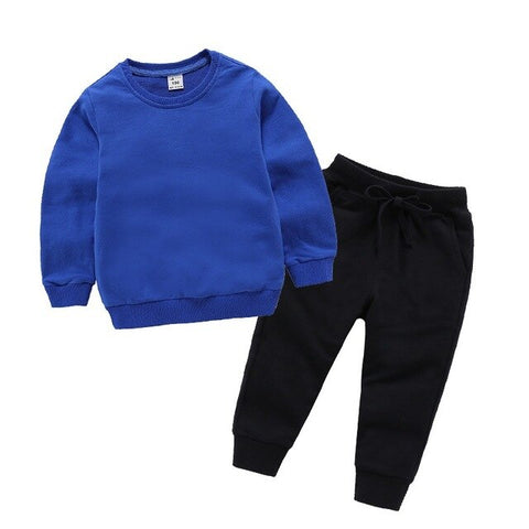 Boys' Sweaters Set baby girl clothes Long Sleeve sweater Sweatpants toddler boy clothes Brand Boys Clothing Children suits