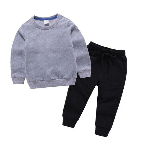 Boys' Sweaters Set baby girl clothes Long Sleeve sweater Sweatpants toddler boy clothes Brand Boys Clothing Children suits