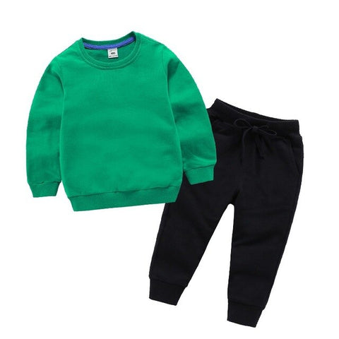 Boys' Sweaters Set baby girl clothes Long Sleeve sweater Sweatpants toddler boy clothes Brand Boys Clothing Children suits