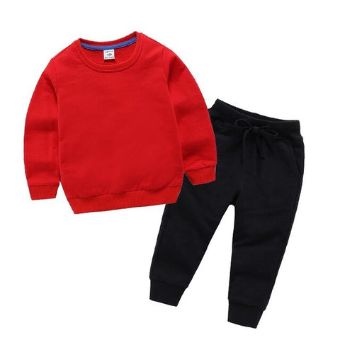 Boys' Sweaters Set baby girl clothes Long Sleeve sweater Sweatpants toddler boy clothes Brand Boys Clothing Children suits