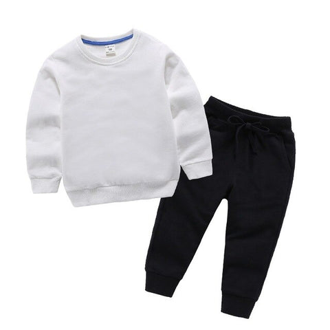 Boys' Sweaters Set baby girl clothes Long Sleeve sweater Sweatpants toddler boy clothes Brand Boys Clothing Children suits