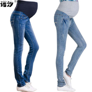 Maternity Jeans For Pregnant Women Pregnancy Winter Warm Jeans Pants Maternity Clothes For Pregnant Women Nursing Trousers