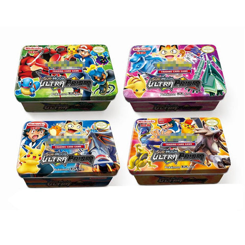 42 Pcs GX MEGA Shining TAKARA TOMY Cards Game Pokemon Battle Carte Trading Cards Game Children Toy