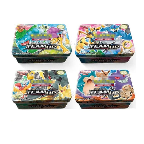 42 Pcs GX MEGA Shining TAKARA TOMY Cards Game Pokemon Battle Carte Trading Cards Game Children Toy