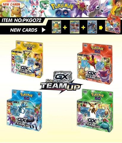 42 Pcs GX MEGA Shining TAKARA TOMY Cards Game Pokemon Battle Carte Trading Cards Game Children Toy