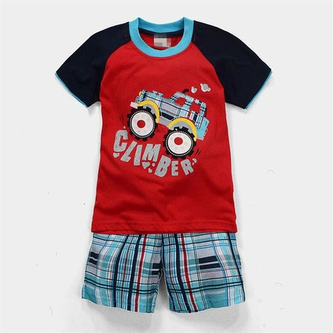 2020 New Hot Kids Pajamas Summer Baby Boys Gilrs Clothing spider-man Costume Short Sleeve Pijamas children Sleepwear Pajamas Set