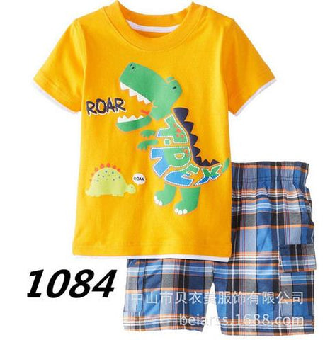 2020 New Hot Kids Pajamas Summer Baby Boys Gilrs Clothing spider-man Costume Short Sleeve Pijamas children Sleepwear Pajamas Set