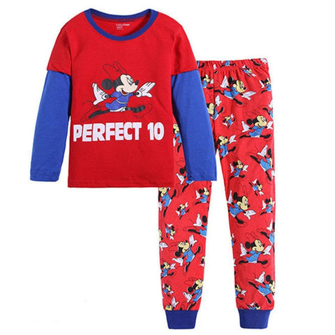 2019 Baby Boy Clothes winter Cartoon Boy Clothing Set Long sleeves Leisure boys t shirt+ Pant 2pcs kids clothes set