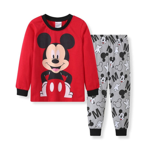 2019 Baby Boy Clothes winter Cartoon Boy Clothing Set Long sleeves Leisure boys t shirt+ Pant 2pcs kids clothes set