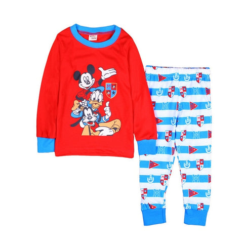 2019 Baby Boy Clothes winter Cartoon Boy Clothing Set Long sleeves Leisure boys t shirt+ Pant 2pcs kids clothes set