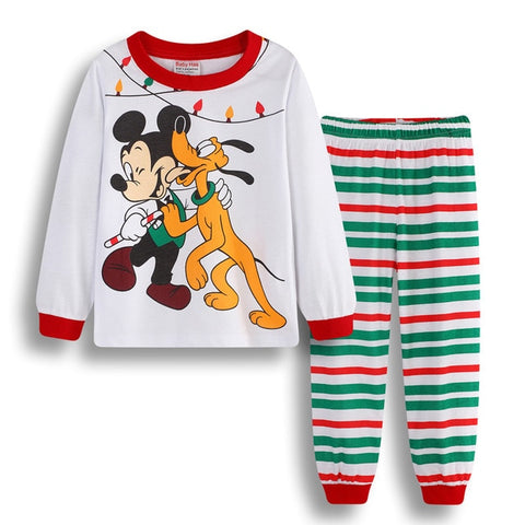 2019 Baby Boy Clothes winter Cartoon Boy Clothing Set Long sleeves Leisure boys t shirt+ Pant 2pcs kids clothes set