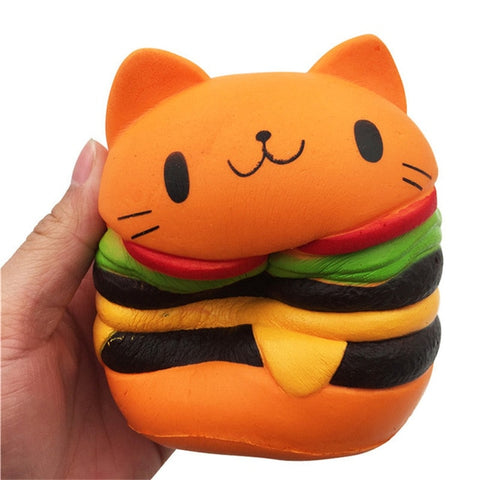 Jumbo Cute Surprizamals Cake Hamburger Squishy Unicorn Milk Slow Rising  Squeeze Toy Scented Stress Relief for Kid Fun Gift Toy