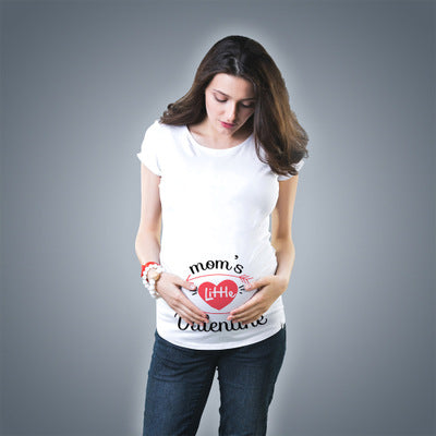 2020 Loading Women Maternity Short Sleeve Tops T-shirt Pregnancy Funny Clothes for Pregnant Maternity Hot Sale T-shirt Drop Ship