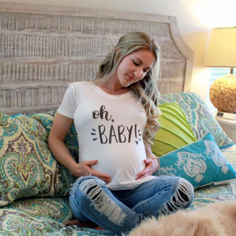 Don't Eat Watermelon New 2020 Summer Maternity Pregnancy T Shirt Women Tee Letter Print Pregnant Clothes Funny T-shirt