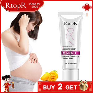 Mango Remove Pregnancy Scars Acne Cream Stretch Marks Treatment Maternity Repair Anti-Aging Anti-Winkles Firming Body Creams