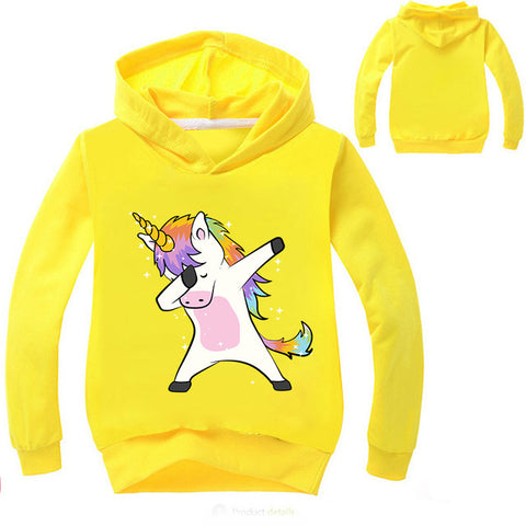 Baby Boys Girls Unicorn Sport Clothing Set Boy Sets Hoody Sweatershirt Pants Toddler Kids Clothes Children Causal Thin Tracksuit