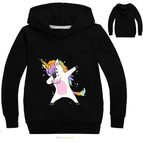 Baby Boys Girls Unicorn Sport Clothing Set Boy Sets Hoody Sweatershirt Pants Toddler Kids Clothes Children Causal Thin Tracksuit