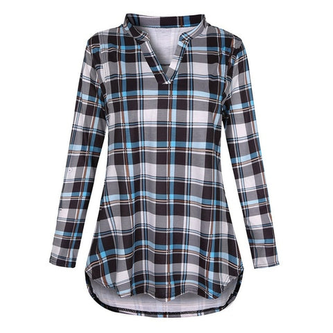 Pregnancy Top Women Maternity Shirts Long Sleeve Plaid Print Nursing Tops Blouse for Breastfeeding blusa lactancia verano