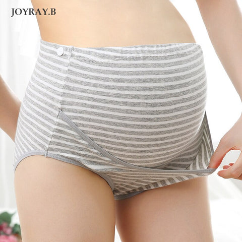 Pregnant women's underwear high waist belly cotton pregnancy underwear size adjustable shorts in autumn and winter JoyRay.B