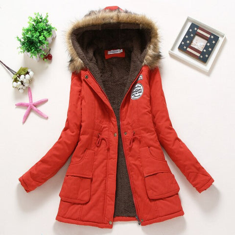 Women's Parka pregnant women wear military pregnancy clothes winter masked coat winter women fur coat Women's clothing coats