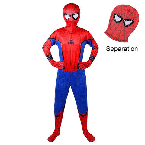 Autumn Boys Clothes Bodysuit Suit Kids Black Panther Spiderman Cosplay Costume Jumpsuit Children Halloween Costume Boys Clothing