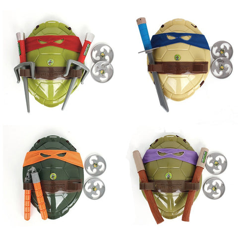 NEW Turtles Armor Toy Weapons Turtles Shell Children Birthday Gifts Lovely Party Masks Cosplay Mask Gifts for children