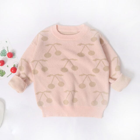 Autumn Winter Girls' Pullover Sweaters Toddler Baby Girls Clothing Knitwear Infant Girls Sweaters RT196