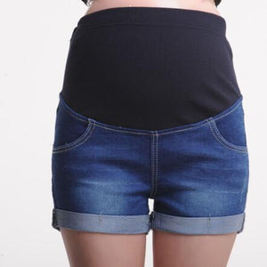 Summer Maternity Short Pregnant Denim Jean Mommy Clothing Pregnancy Jeans Maternity clothes