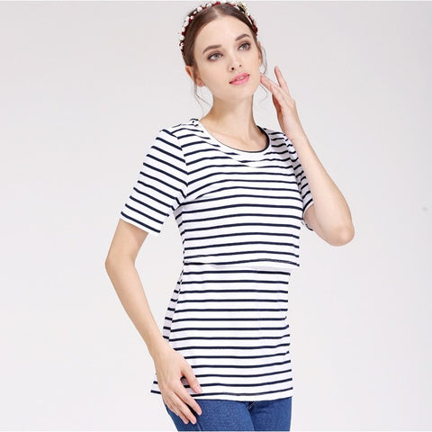 Emotion Moms Fashion pregnancy Maternity Clothes Maternity Tops/T-shirt Breastfeeding shirt Nursing Tops for pregnant women