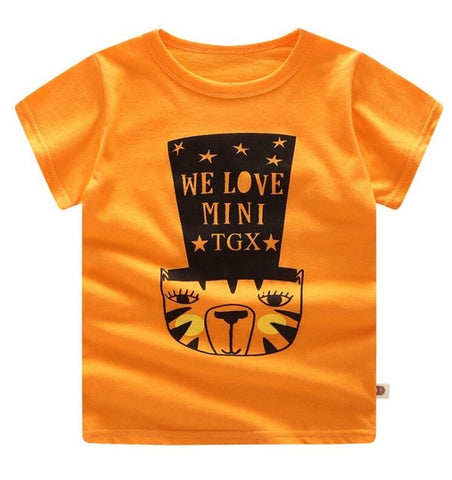 100% Cotton Children's Sets Infant Kids Boys Clothes Children Clothing Sets Summer Baby Girls Clothes Cute Animal T-Shirt+Shorts